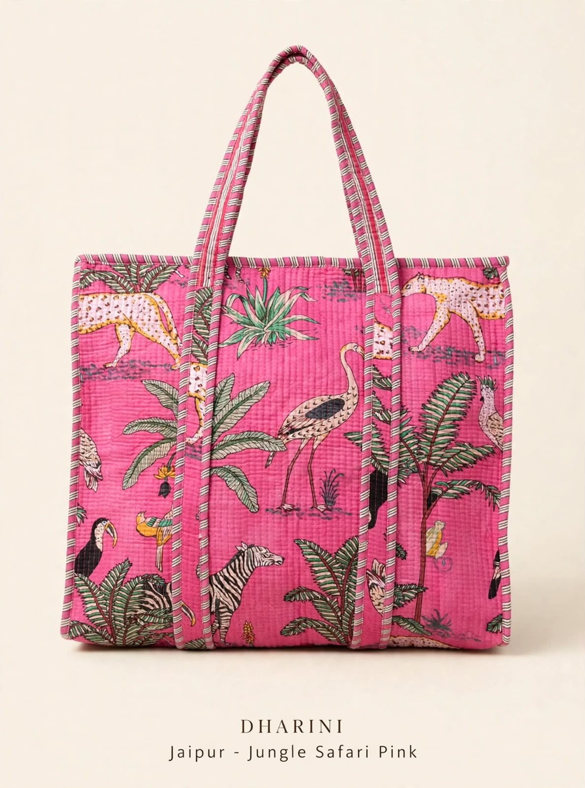 Dharini Jaipur printed tote bag